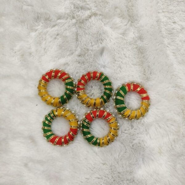 Small Multi Color Ring