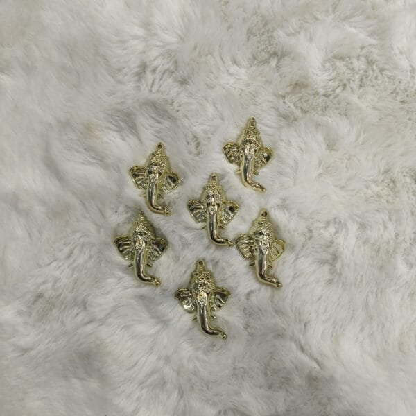 Ganesha face small size Golden