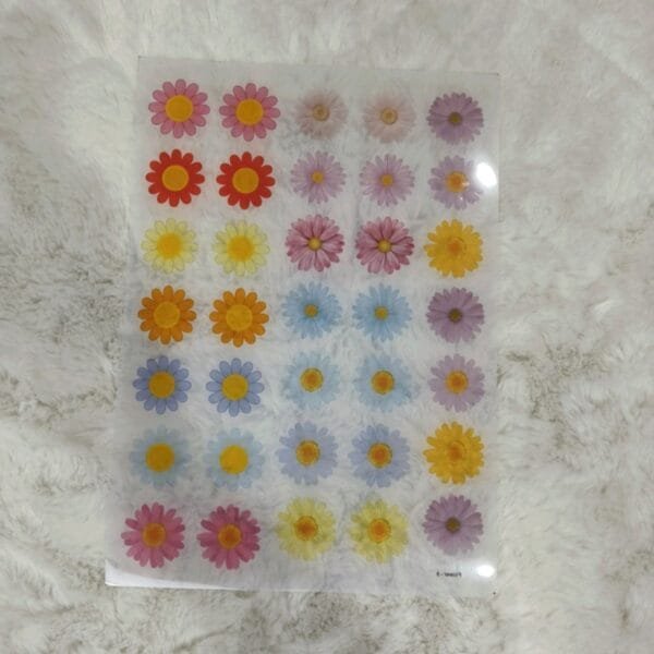 Mix Daisy A4 Insert Sheet