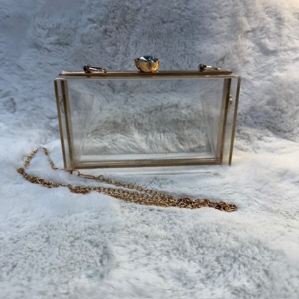 Resin clutches with chain