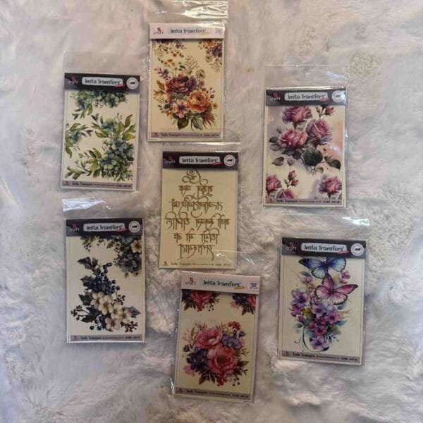 Water Transfer Sheet I craft