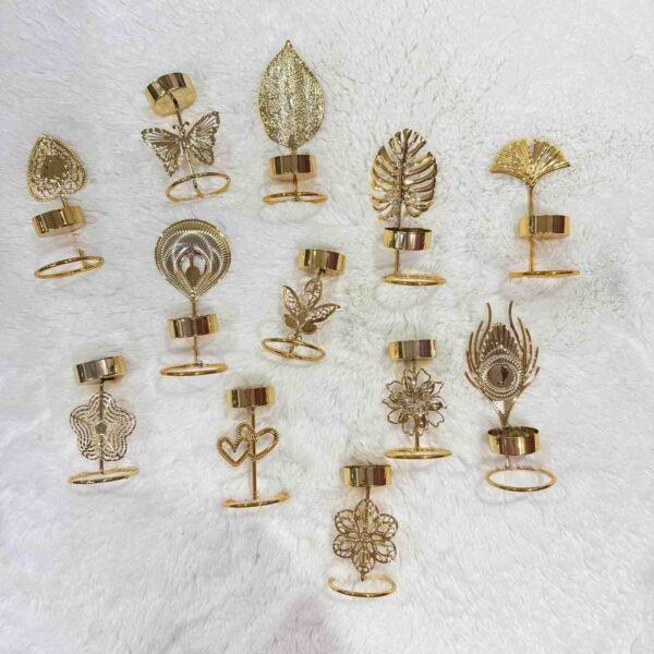 Standing Metal T-Light Holder