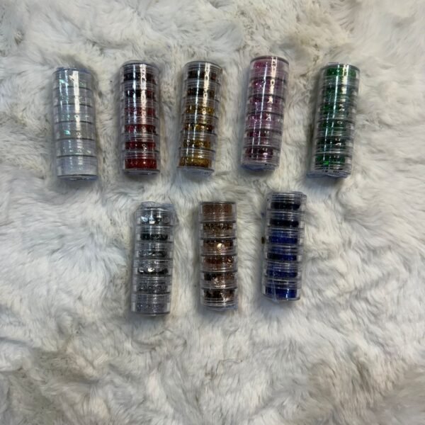 GLITTERS 6 IN 1 SET