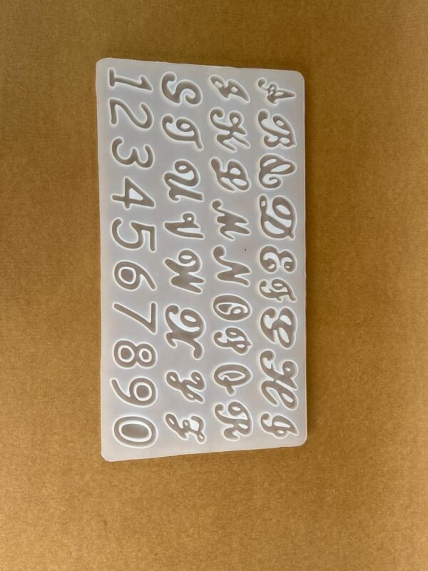 ABCD CURSIVE MOULD