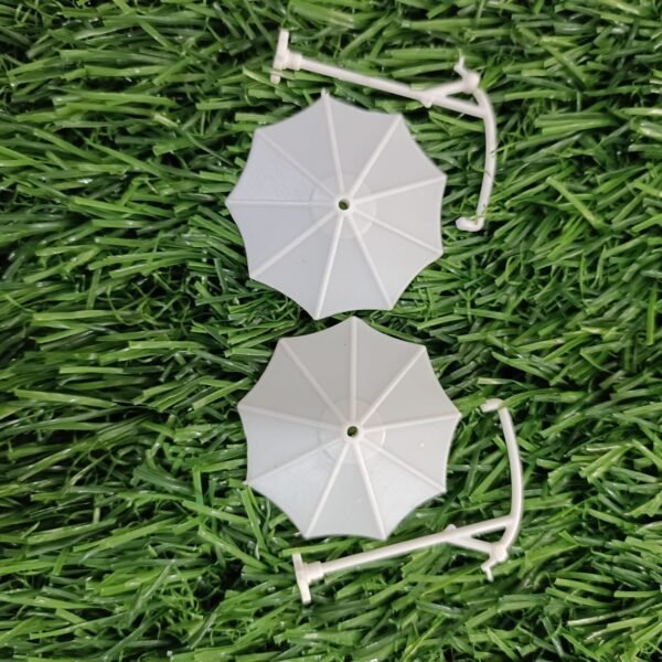 WHITE UMBRELLA MINIATURE