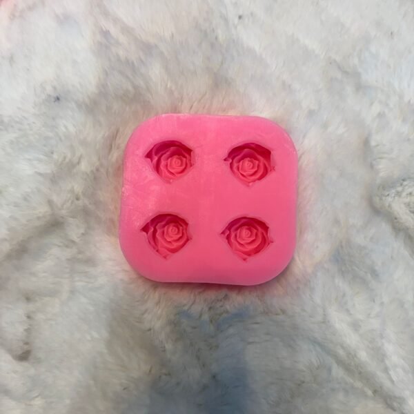 ROSE PINK 4 CAVITY MOULD  38-91