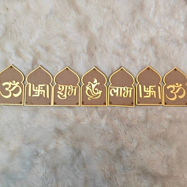 MDF Toran with Acrylic