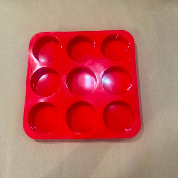 Round 9 Cavity Soap Mould